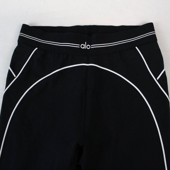 Alo Yoga Airbrush High-Waist Heart Throb Legging in Black/White Size Large - NWT - Picture 5 of 9